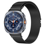 Pulseira de Relógio em Aço Inoxidável com Fivela Parachute Milanesa xDfind, Para Samsung Galaxy Watch Ultra / Ultra 2025, Para Samsung Galaxy Watch8 / Watch8 Classic 22mm