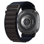 Pulseira de Relógio em Nylon com Laço e Fivela Preta xDfind, Para Samsung Galaxy Watch Ultra 47mm / Ultra 2025, Para Samsung Galaxy Watch8 / 8 Classic