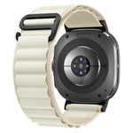 Pulseira de Relógio em Nylon com Laço e Fivela Preta xDfind, Para Samsung Galaxy Watch Ultra 47mm / Ultra 2025, Para Samsung Galaxy Watch8 / 8 Classic