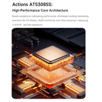 HD X2 Mini Ecrã AMOLED de 1,32 polegadas Relógio Inteligente IP68 Resistente à Água Suporte a Chamadas BT