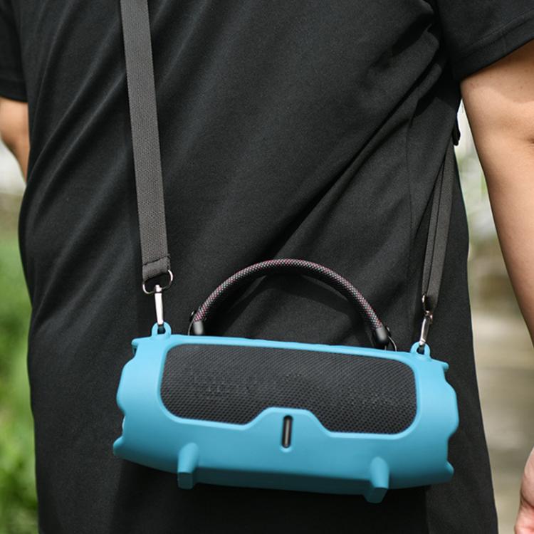 Capa Protetora de Silicone Bolsa Macia Portátil para Coluna Transversal, Para JBL Charge 6
