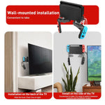 Suporte de parede acrílico simétrico dividido para Nintendo Switch 1 / 2