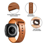Pulseira de Relógio em Couro com Fivela Invertida e Rebites, Para Samsung Galaxy Watch Ultra 47mm / Ultra 2025