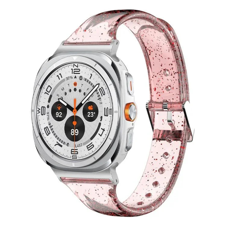 Pulseira de Relógio em TPU com Brilho, Para Samsung Galaxy Watch Ultra 47mm / Ultra 2025