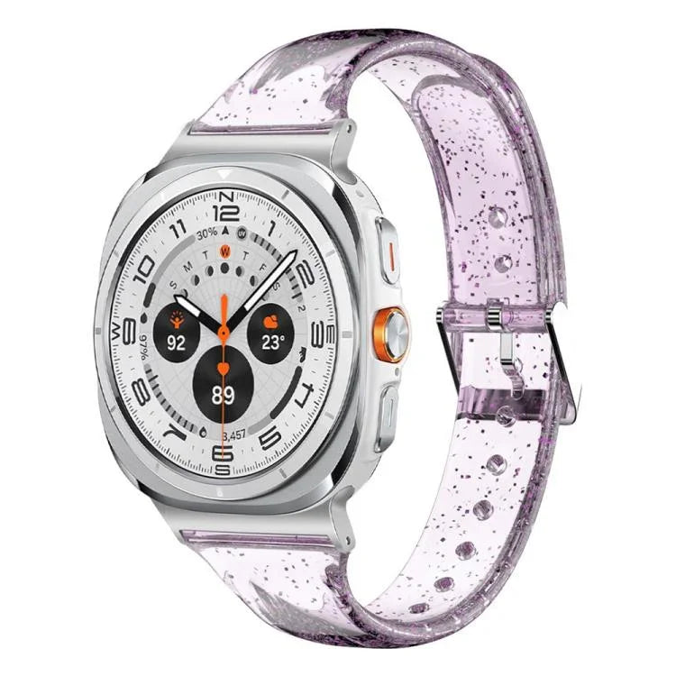 Pulseira de Relógio em TPU com Brilho, Para Samsung Galaxy Watch Ultra 47mm / Ultra 2025
