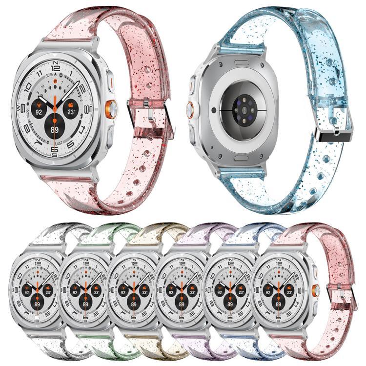 Pulseira de Relógio em TPU com Brilho, Para Samsung Galaxy Watch Ultra 47mm / Ultra 2025