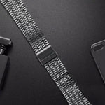 Pulseira de relógio em aço inoxidável com fecho de sete contas, para Samsung Galaxy Watch 7 / 6 / 5 / 4