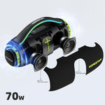 HOPESTAR H85 Coluna Bluetooth Portátil Impermeável 70W para Exterior, Suporta TF / AUX / USB