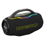 HOPESTAR H87 Coluna Bluetooth Portátil Impermeável 70W para Exterior, Suporta Entrada de 3,5mm