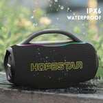 HOPESTAR H87 Coluna Bluetooth Portátil Impermeável 70W para Exterior, Suporta Entrada de 3,5mm