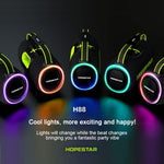 HOPESTAR H88 Coluna Bluetooth Portátil Impermeável 70W para Exterior, Suporta TF / AUX / USB / TWS