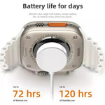 C900 Ultra3 Ecrã TFT de 2,09 polegadas Relógio Inteligente BT Suporte a Atender Chamadas por Gestos