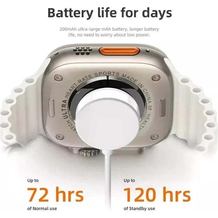 C900 Ultra3 Ecrã TFT de 2,09 polegadas Relógio Inteligente BT Suporte a Atender Chamadas por Gestos