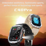 C40 Pro Ecrã TFT de 2,19 polegadas Relógio Inteligente Desportivo Outdoor BT Suporte a Monitorização de Frequência Cardíaca