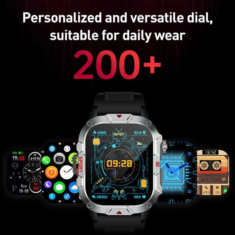 C40 Pro Ecrã TFT de 2,19 polegadas Relógio Inteligente Desportivo Outdoor BT Suporte a Monitorização de Frequência Cardíaca
