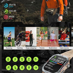 C40 Pro Ecrã TFT de 2,19 polegadas Relógio Inteligente Desportivo Outdoor BT Suporte a Monitorização de Frequência Cardíaca