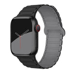 Pulseira de Relógio de Silicone Magnética xDfind com Três Contas, Para Apple Watch 42 / 44 / 45 / 46 / 49mm, Para Apple Watch 38 / 40 / 41 / S10 42mm