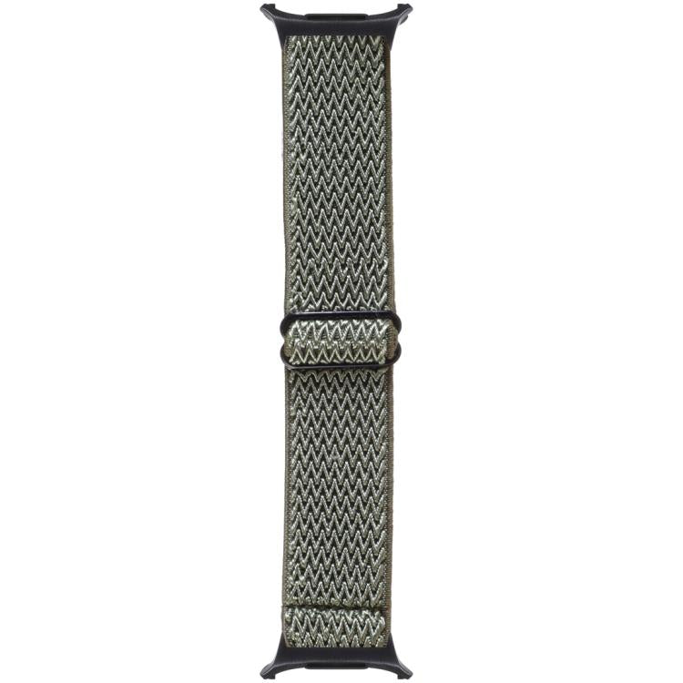 Pulseira de Relógio Trançada em Nylon com Padrão Ondulado, Para Samsung Galaxy Watch8 / Watch8 Classic