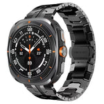Correia de Relógio com Fivela Borboleta em Liga de Titânio, Para Samsung Galaxy Watch8 / Watch8 Classic