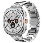 Correia de Relógio com Fivela Borboleta em Liga de Titânio, Para Samsung Galaxy Watch8 / Watch8 Classic