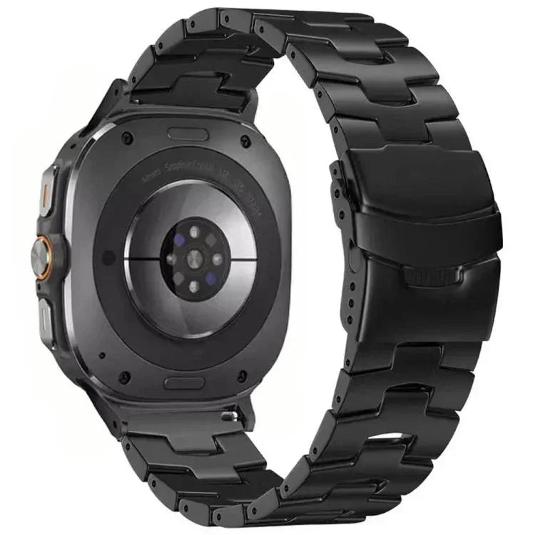 Pulseira de Relógio com Fivela de Segurança em Liga de Titânio, Para Samsung Galaxy Watch8 / Watch8 Classic