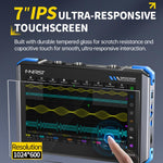 Osciloscópio Tablet FNIRSI DPOS350P 4 em 1 Ecrã Tátil IPS HD 7 polegadas 350M, DPOS350P(Ficha US), DPOS350P(Ficha EU)