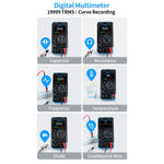 Multímetro Digital Osciloscópio 3 em 1 FNIRSI DST201