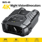 Dispositivo Portátil Pequeno de Visão Noturna Infravermelha a Cores 4K FNIRSI NVS-40 para Exterior, NVS-40