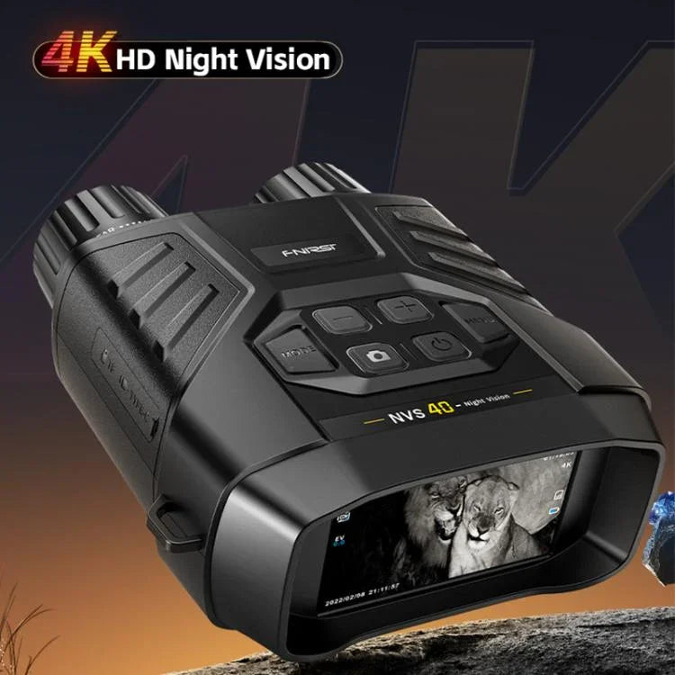Dispositivo Portátil Pequeno de Visão Noturna Infravermelha a Cores 4K FNIRSI NVS-40 para Exterior, NVS-40