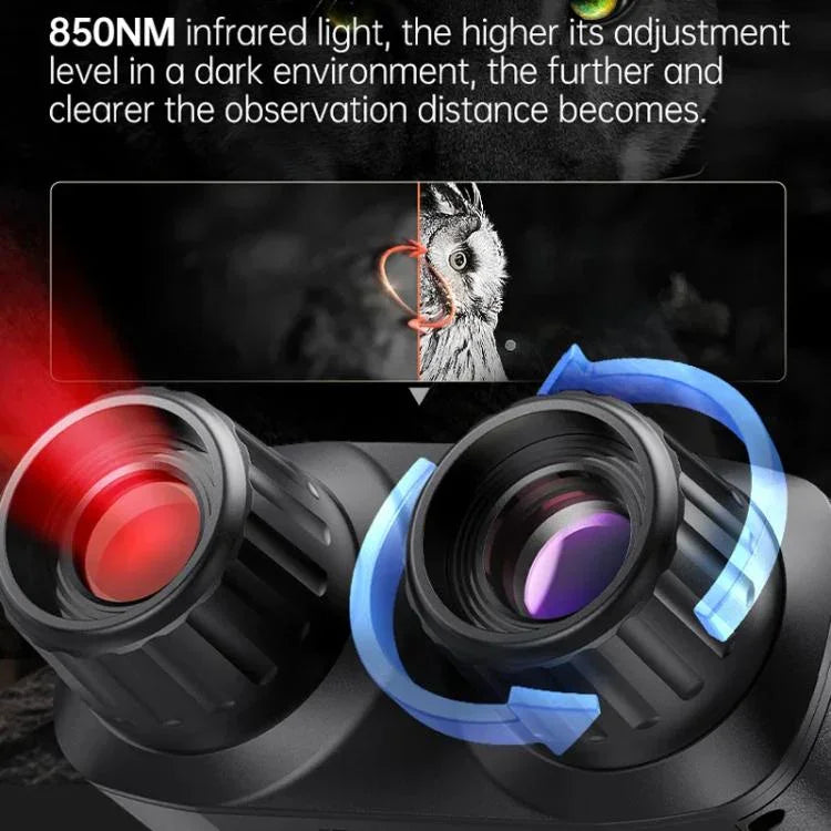 Dispositivo Portátil Pequeno de Visão Noturna Infravermelha a Cores 4K FNIRSI NVS-40 para Exterior, NVS-40
