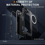 Capa para telemóvel robusta impermeável MagSafe Life com suporte magnético, para iPhone 17 Pro Max, para iPhone 17 Pro