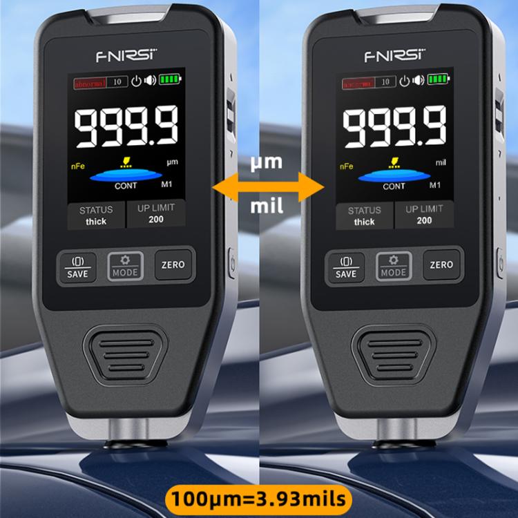 Medidor de Espessura de Revestimento de Pintura Automóvel Fnirsi CTG-20, Fnirsi CTG-20