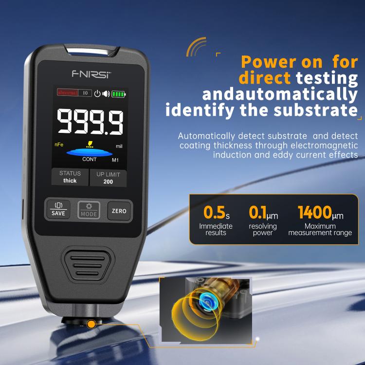Medidor de Espessura de Revestimento de Pintura Automóvel Fnirsi CTG-20, Fnirsi CTG-20