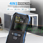 Detector de Radiação Eletromagnética 3 em 1 FNIRSI ERD-10, FNIRSI ERD-10