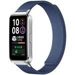 xDfind Litchi Texture Magnetic Silicone Watch Band, For Huawei Watch Fit4 / Fit4 Pro / Fit3, For Huawei Band 10 / 9 / 8