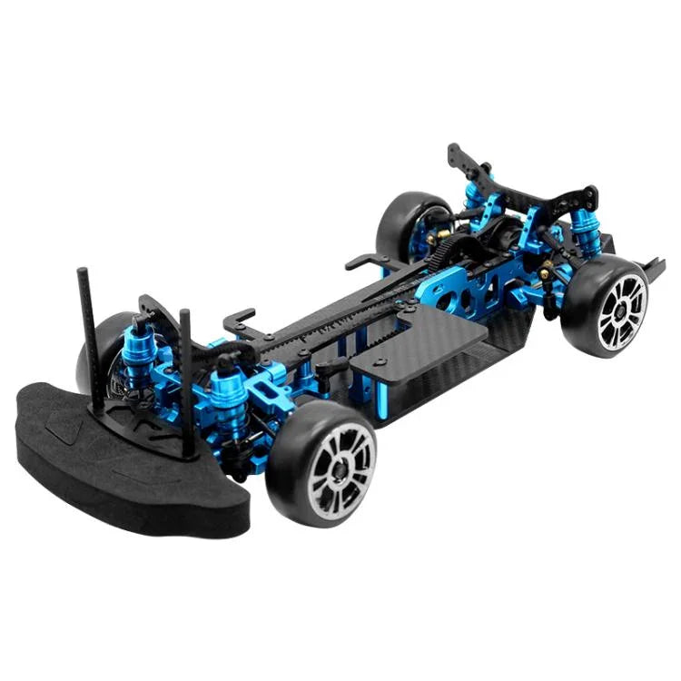 Estrutura de Carro de Controlo Remoto com Transmissão por Correia 4WD M-chassis PMM Racing Trf416 1:10