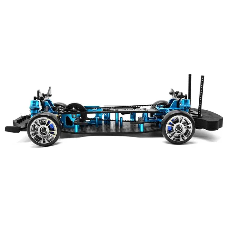 Estrutura de Carro de Controlo Remoto com Transmissão por Correia 4WD M-chassis PMM Racing Trf416 1:10