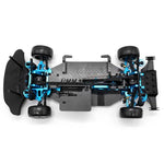 Estrutura de Carro de Controlo Remoto com Transmissão por Correia 4WD M-chassis PMM Racing Trf416 1:10