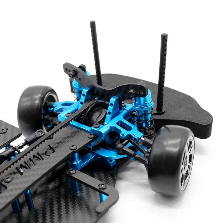 Estrutura de Carro de Controlo Remoto com Transmissão por Correia 4WD M-chassis PMM Racing Trf416 1:10