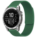 xDfind Litchi Texture Magnetic Silicone Watch Band, For Garmin Fenix 8/7X/6X/5X 26mm, For Garmin Fenix 8/7/6/5 22mm, For Garmin Fenix 8/7S/6S/5S 20mm, For Garmin Forerunner 45 / 45S / Swim 2 18mm