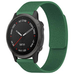xDfind Litchi Texture Magnetic Silicone Watch Band, For Garmin Fenix 8/7X/6X/5X 26mm, For Garmin Fenix 8/7/6/5 22mm, For Garmin Fenix 8/7S/6S/5S 20mm, For Garmin Forerunner 45 / 45S / Swim 2 18mm