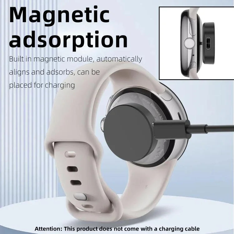 Adaptador de Carregamento Portátil Tipo-C / USB-C para Smartwatch xDfind, Para Google Pixel Watch 3 / Watch 2