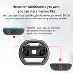 Para Nintendo Switch 2 Joy-Con 4 peças iPlay HBS-2813-C Volante Simples para Controlo de Corrida