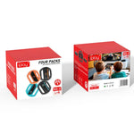 Para Nintendo Switch 2 Joy-Con 4 peças iPlay HBS-2813-C Volante Simples para Controlo de Corrida
