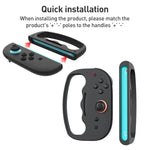 Para Nintendo Switch 2 Joy-Con 1 par iPlay HBS-2820 Empunhadura para Boxe do Comando