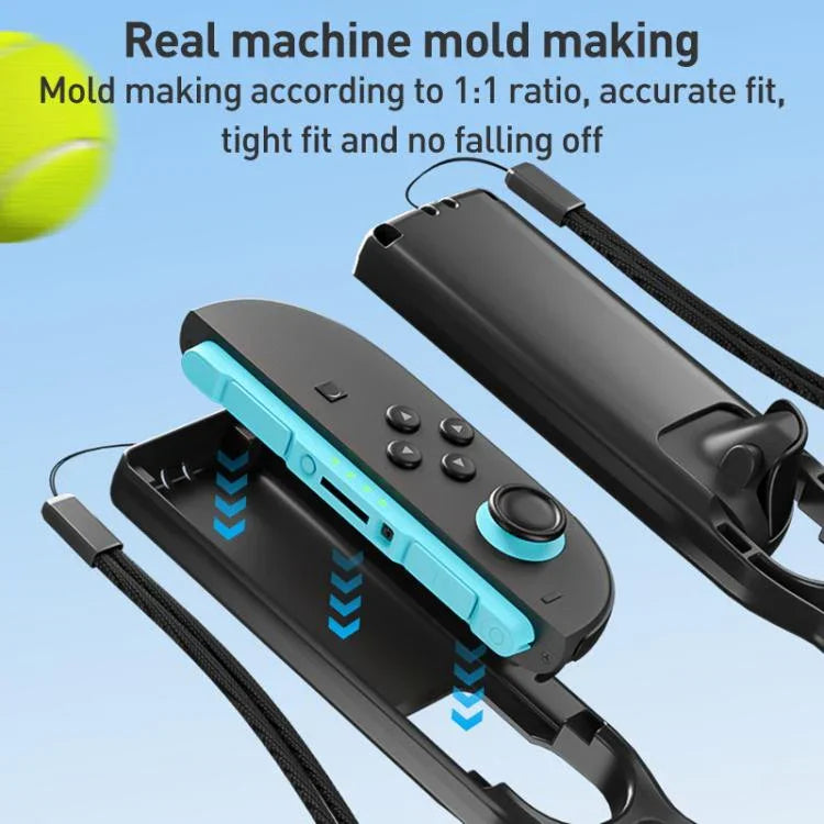 Para Nintendo Switch 2 Joy-Con 1 par iPlay HBS-2839 Raquetes de Ténis para Punho Esquerdo e Direito