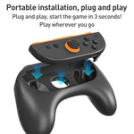 Para Nintendo Switch 2 iPlay HBS-2870 Combinação 4 em 1 de Empunhadura de Comando e Volante