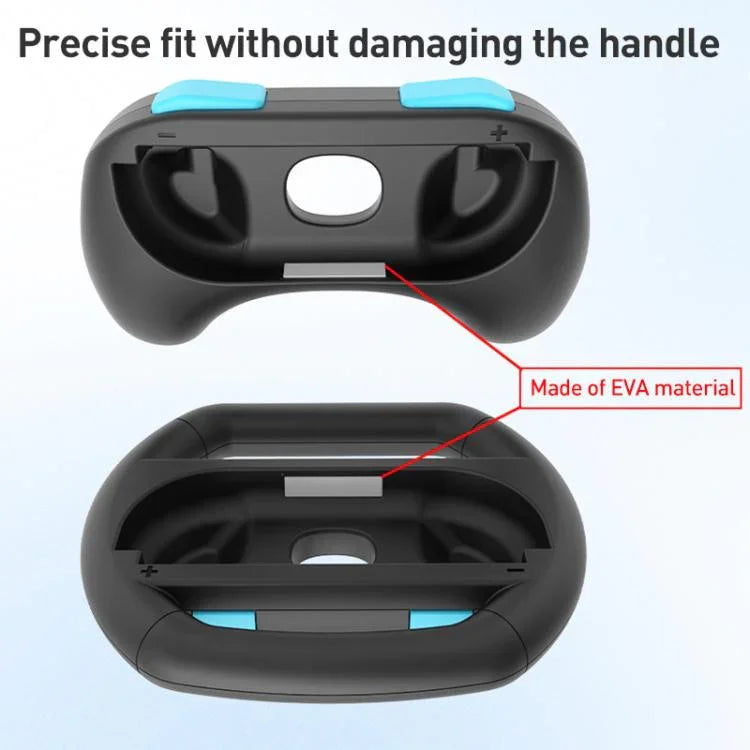 Para Nintendo Switch 2 iPlay HBS-2870 Combinação 4 em 1 de Empunhadura de Comando e Volante
