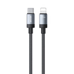 WK WDC-99 Série Kingkong Ruike Cabo de Dados Trançado de Carregamento 35W USB-C / Type-C para 8 Pinos, Comprimento: 1m, Type-C para 8 Pinos