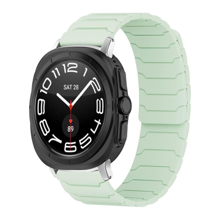Correia de Relógio em Silicone Magnética xDfind, Para Samsung Galaxy Watch Ultra / Ultra 2025, Para Samsung Galaxy Watch8 / 8 Classic, Para Samsung Galaxy Watch 7 / 6 / 5 / FE